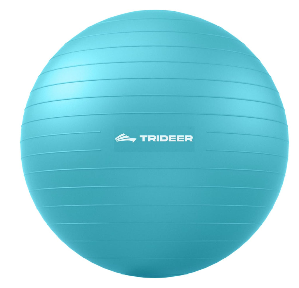 Trideer Yoga Ball for Exercise, Pilates, Core & Balance Training, Stability Ball for Pregnancy & Birthing Prep, Physical Therapy, Daily Stretching, Office Chair for Active Sitting, Quick Pump Included
