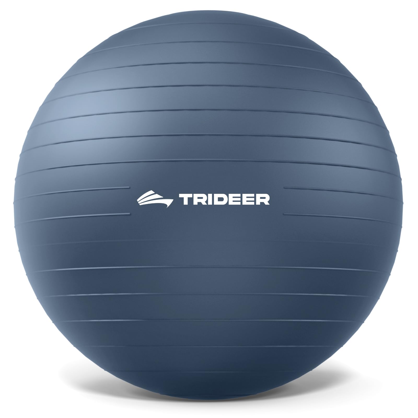 Trideer Yoga Ball for Exercise, Pilates, Core & Balance Training, Stability Ball for Pregnancy & Birthing Prep, Physical Therapy, Daily Stretching, Office Chair for Active Sitting, Quick Pump Included