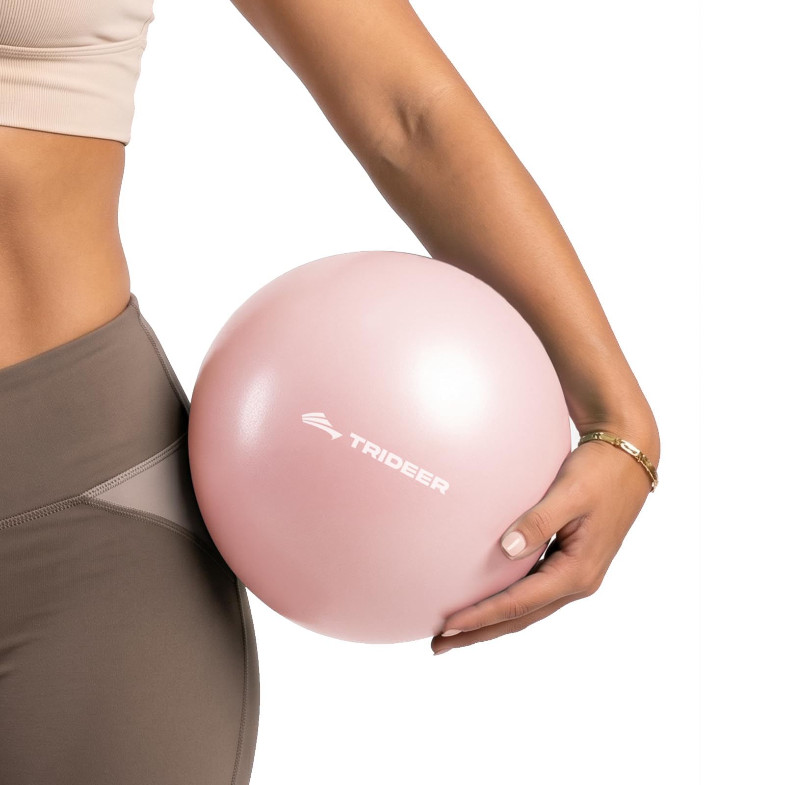 Trideer Yoga Ball for Exercise, Pilates, Core & Balance Training, Stability Ball for Pregnancy & Birthing Prep, Physical Therapy, Daily Stretching, Office Chair for Active Sitting, Quick Pump Included