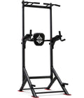 Sportsroyals Power Tower Pull Up Bar Station, 450LBS Stable Pull Up Dip Station for Home Gym Strength Training Equipment | FED Fitness